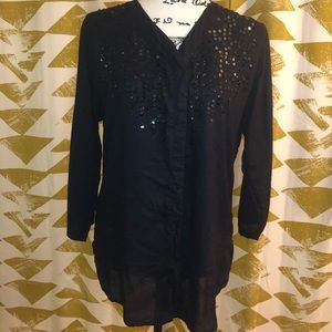 Society 3/4 sleeve blouse
